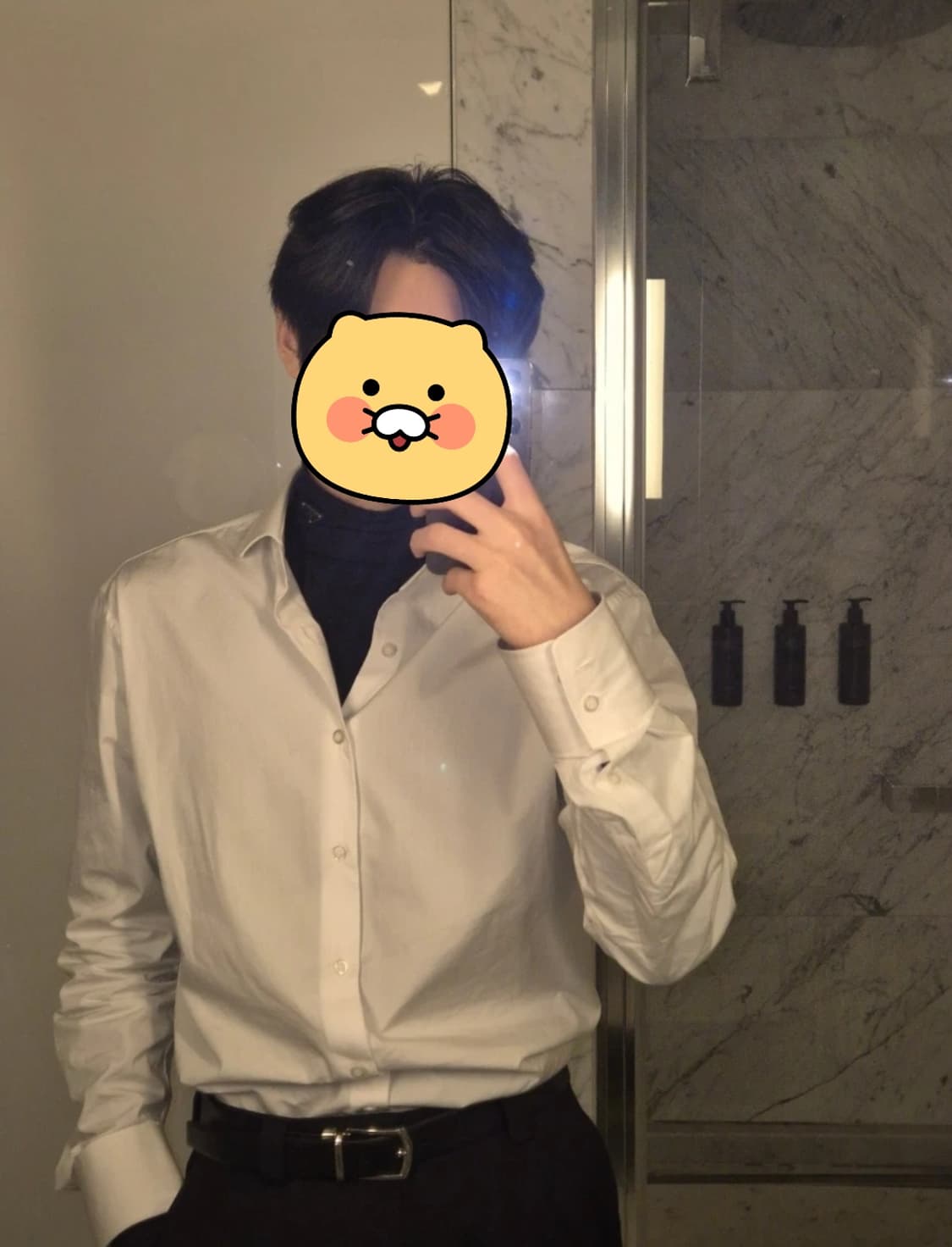 정품)급처미사용새상품!프라다 장원영 삼각로고 져지터틀넥탑목폴라하이넥티셔츠 상품이미지2