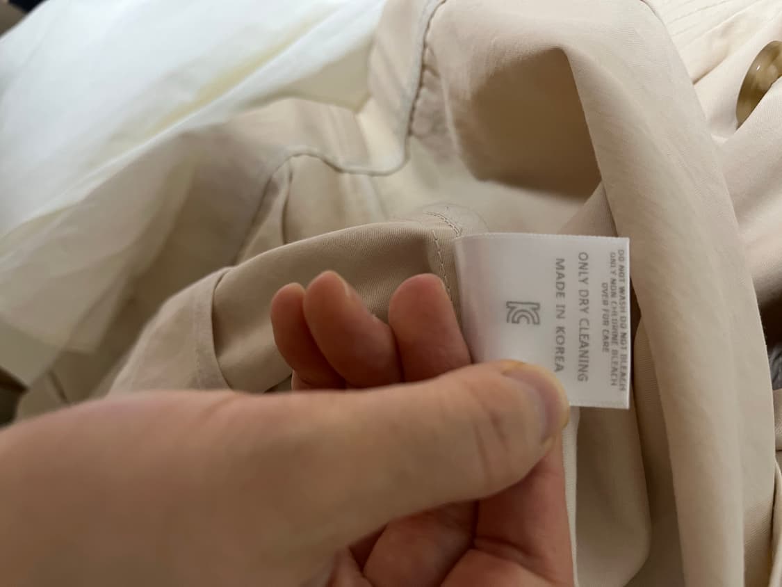 SIE 시에 DE SILHOUETTE 트렌치코트 상품이미지4