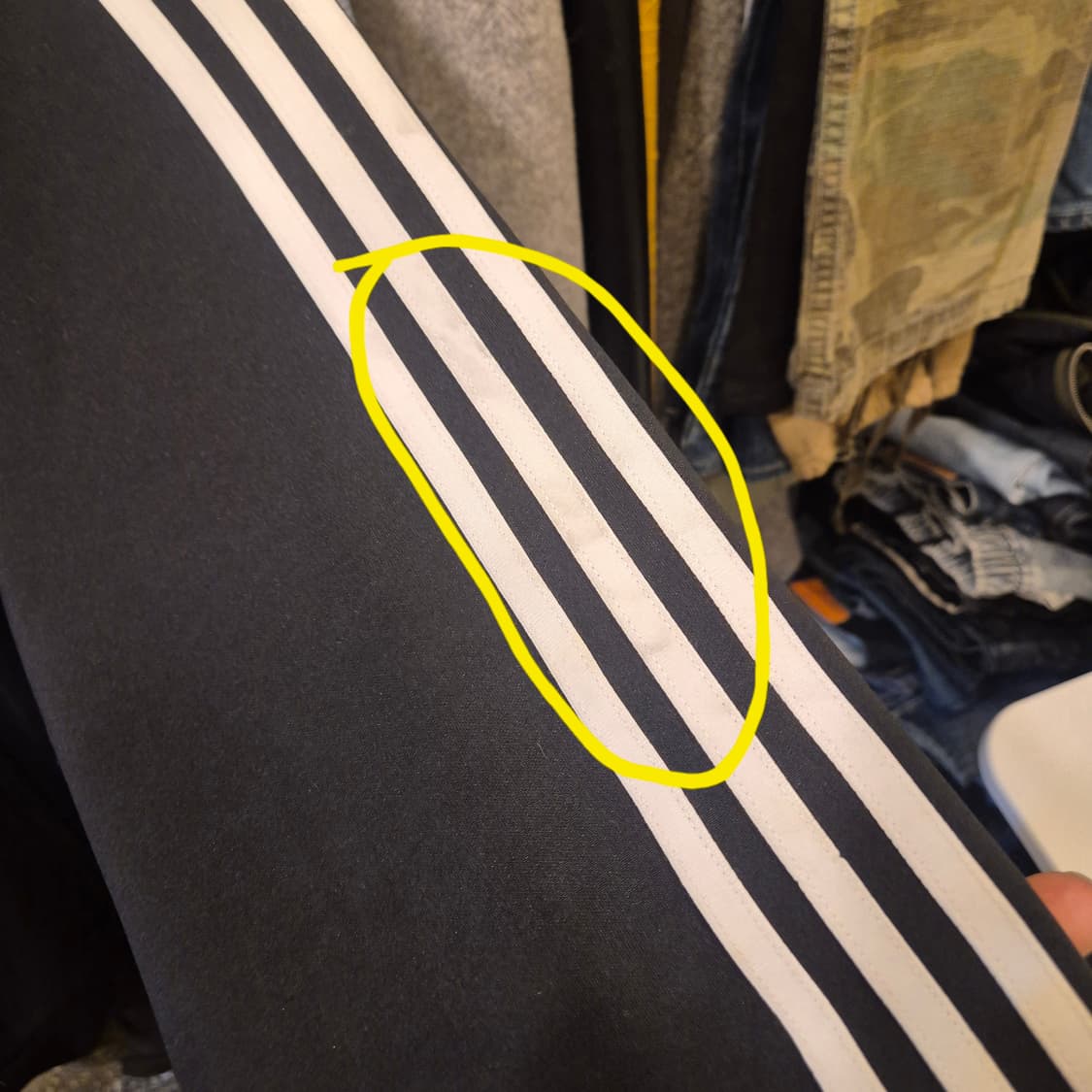 2XL 아디다스 블랙 져지  상품이미지9