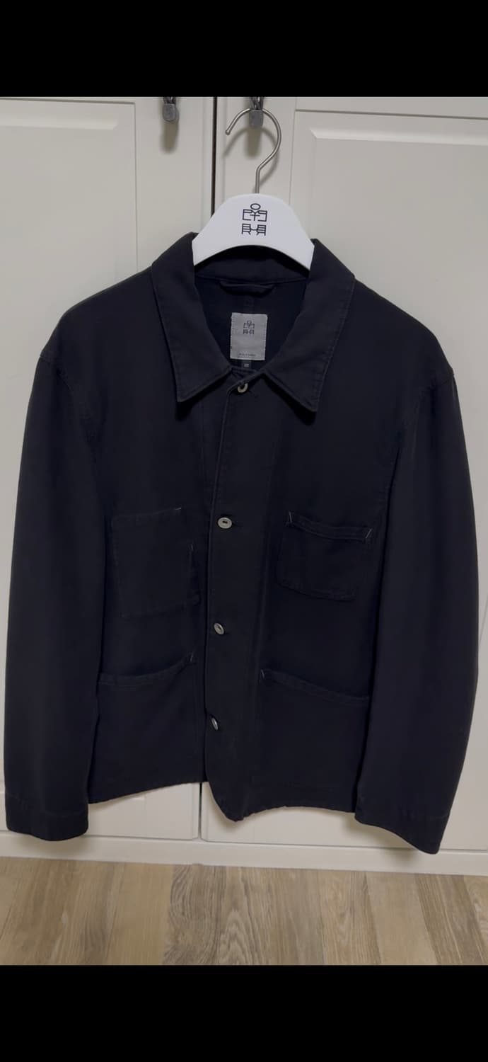 폴리테루 커버올 초어 자켓 블랙 2사이즈 상품이미지1