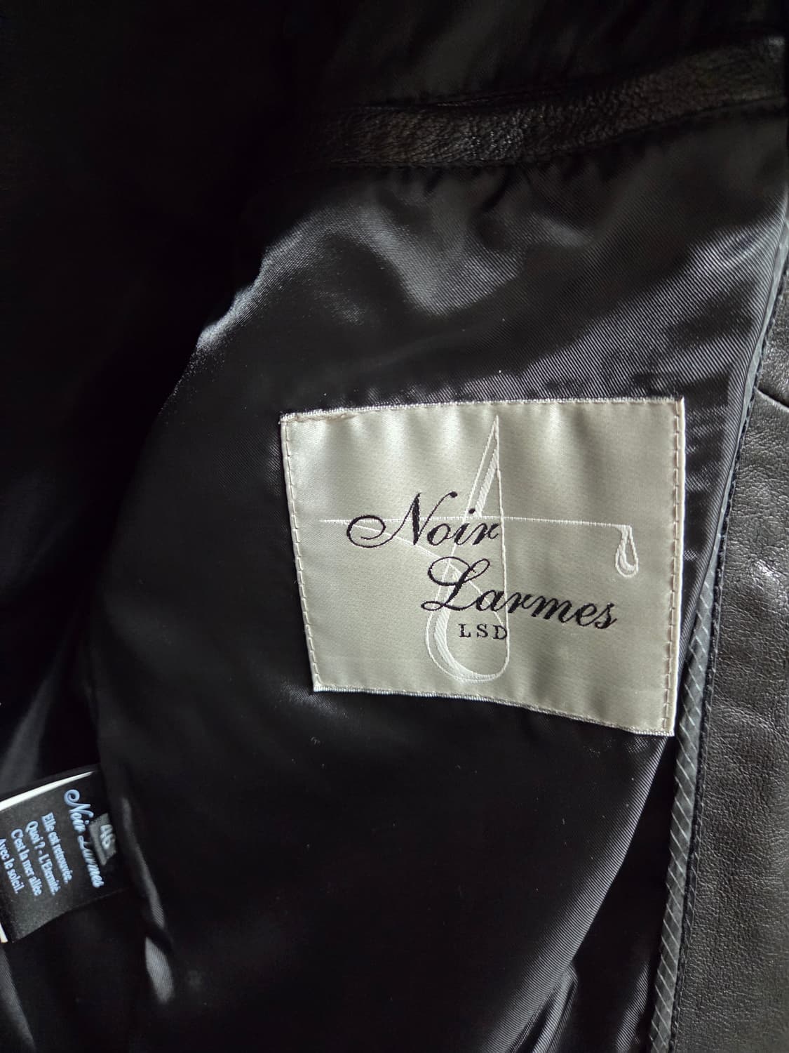 느와르라르메스 램스킨 싱글라이더자켓 46 상품이미지3