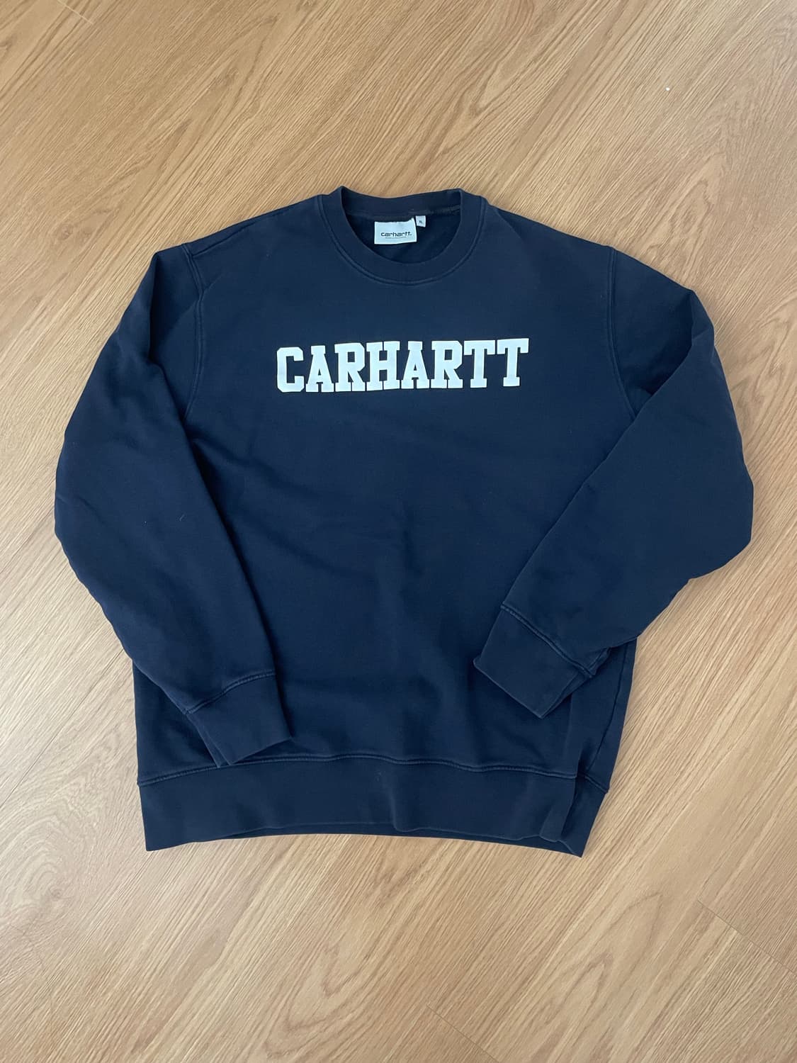 칼하트WIP 맨투맨 네이비 XL 상품이미지1