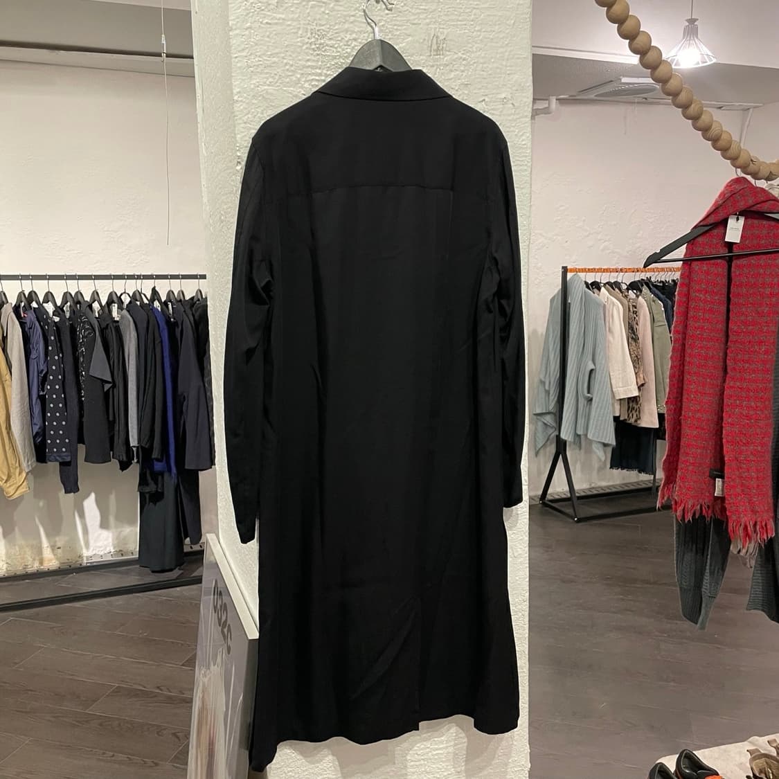 요지야마모토 드레이핑 롱셔츠 상품이미지3