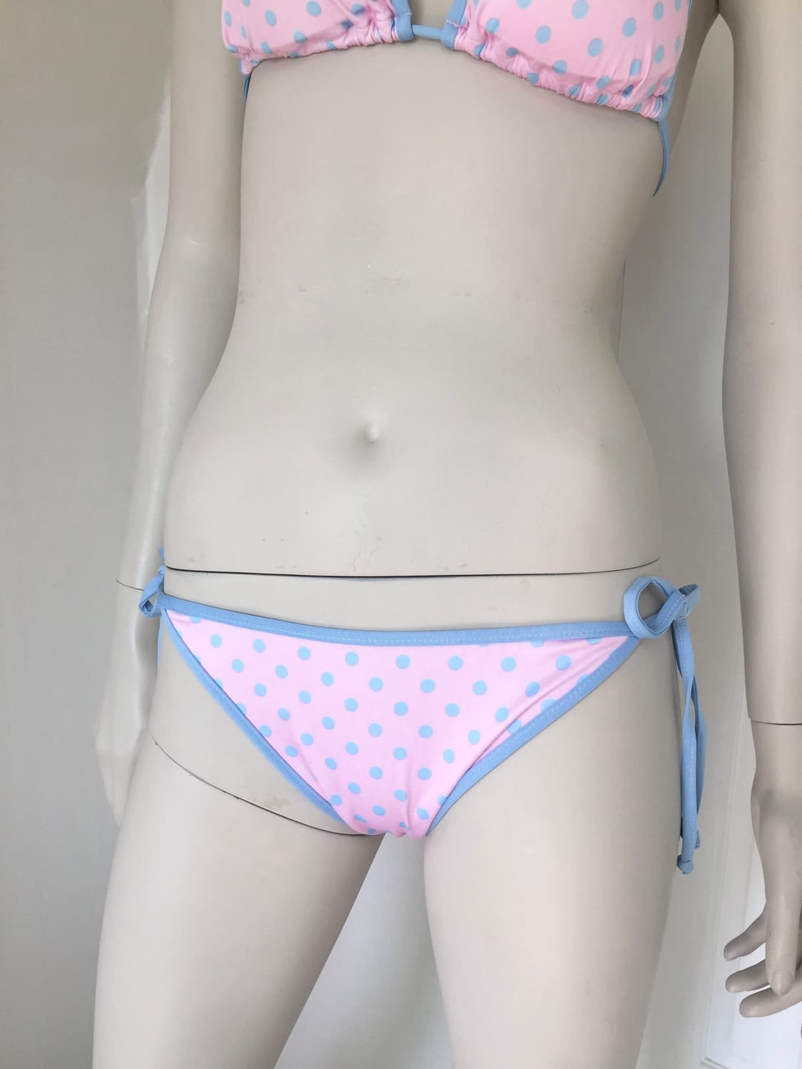 Baby Pink Polka Dot Swim Set bikini 상품이미지6