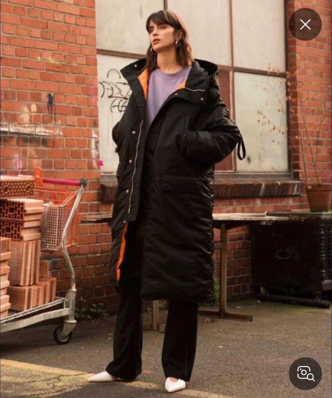 한정판 콜라보! 앤더슨벨 X Schott N.Y.C 유니섹스 다운 파카  상품이미지1