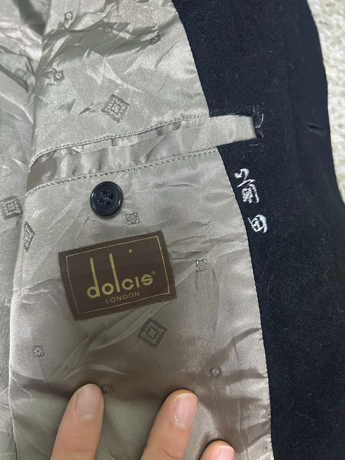 일본판 DOLCIS 카라 코듀로이 코트 사이즈 105~110 상품이미지4