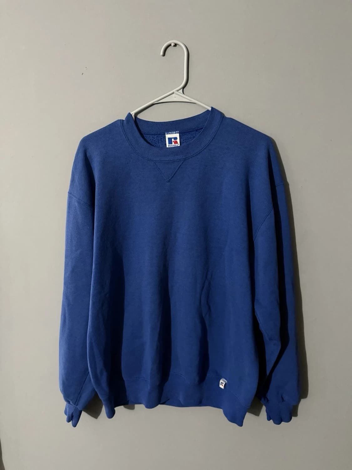  90s 러셀 애슬레틱 빈티지 블루 스웻셔츠 상품이미지1