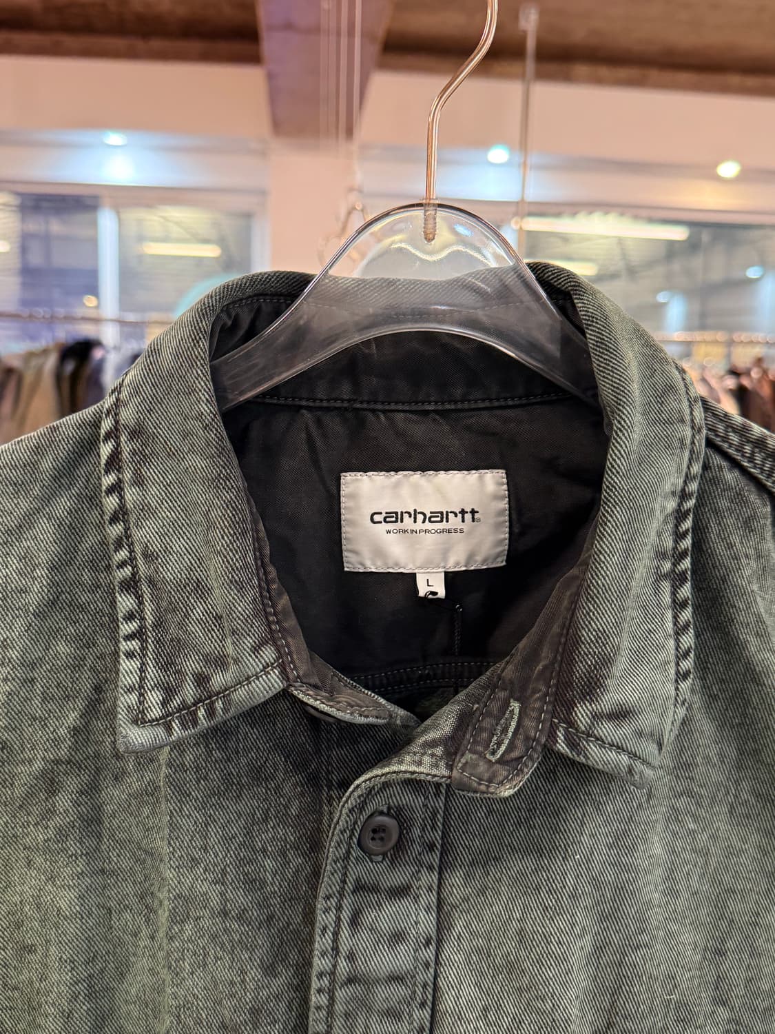 Carhartt White Denim Jacket  상품이미지4