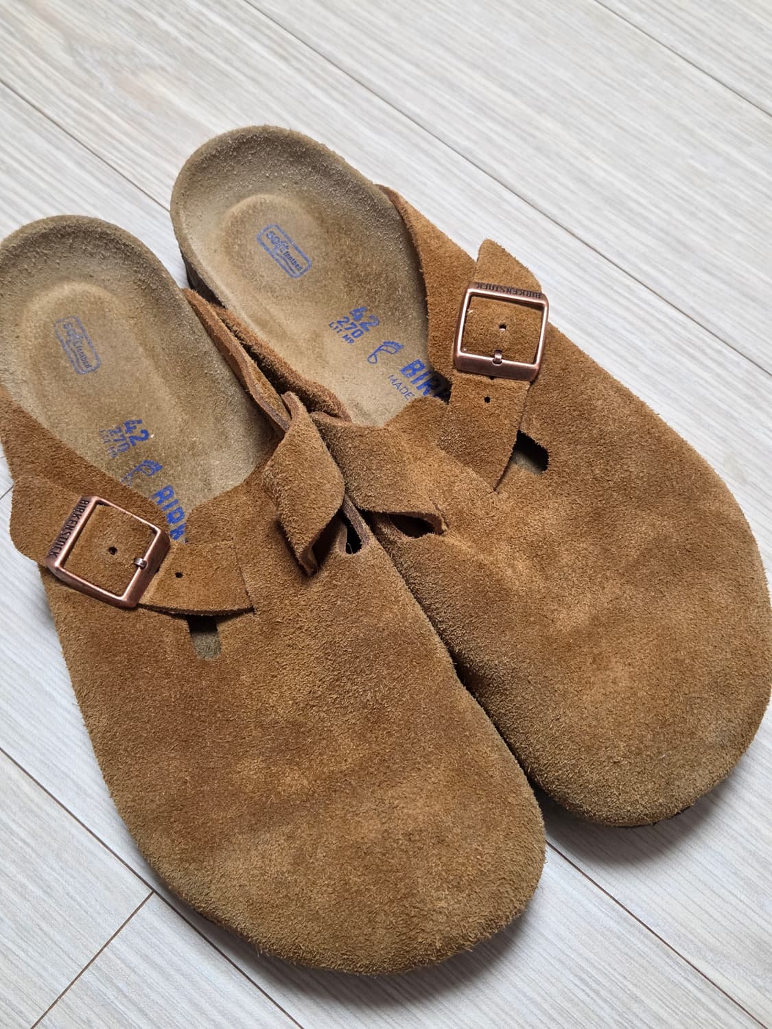 버켄스탁 보스턴 밍크 42 상품이미지2