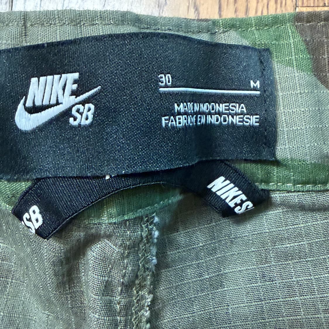 Nike SB 밀리터리 카모 쇼츠 상품이미지4