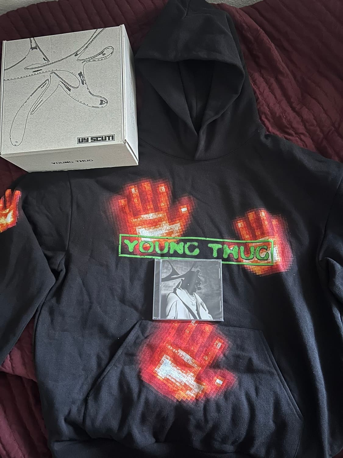 (M) Sp5der 영떡 후드티 상품이미지1