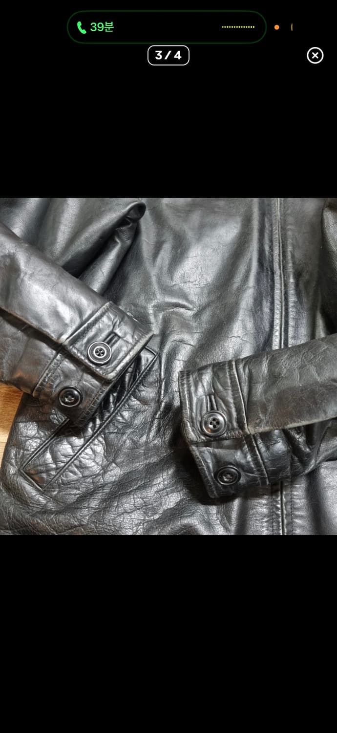 90s 올드갭 레더자켓 s 상품이미지3
