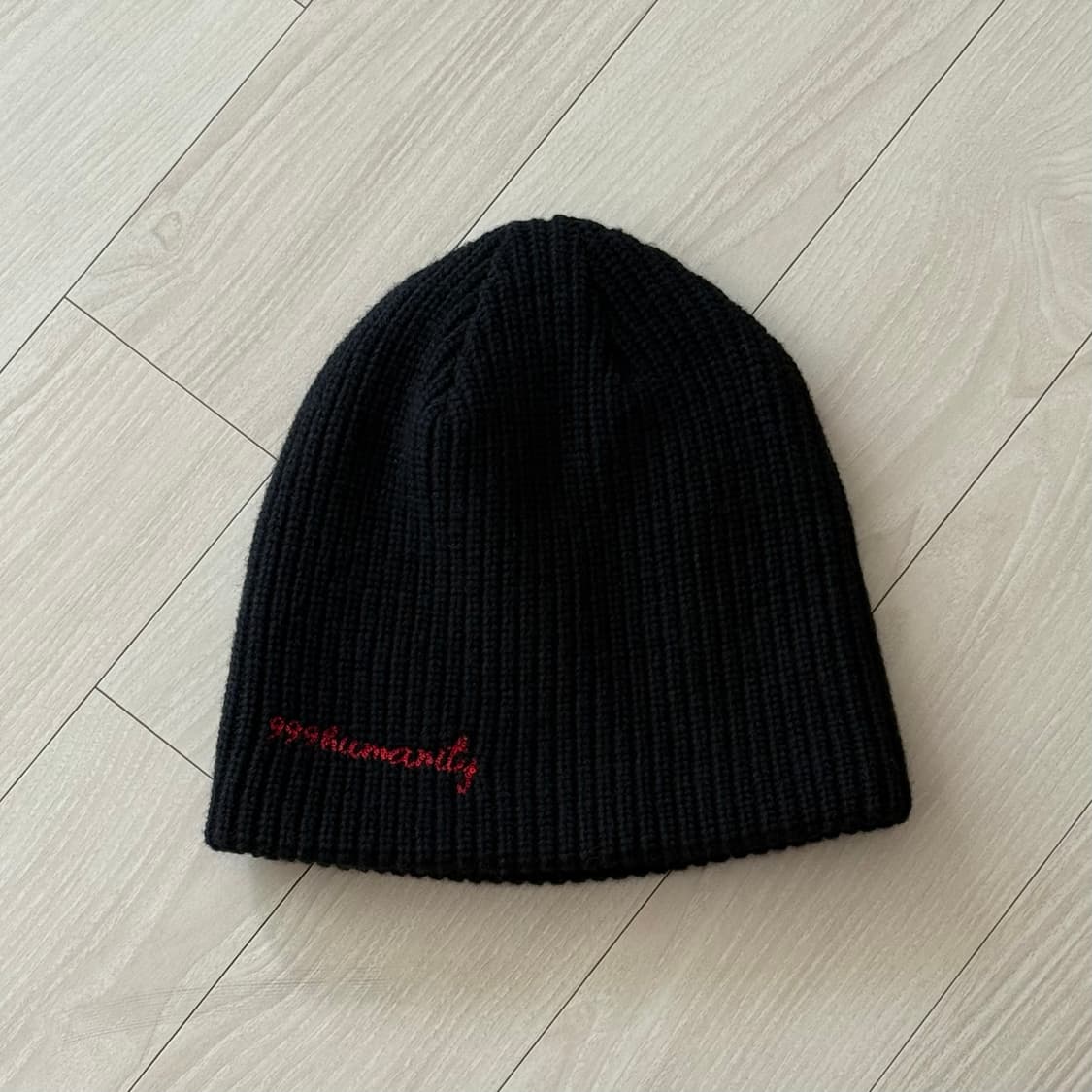 999LAMBSWOOL BEANIE BLACK 상품이미지3