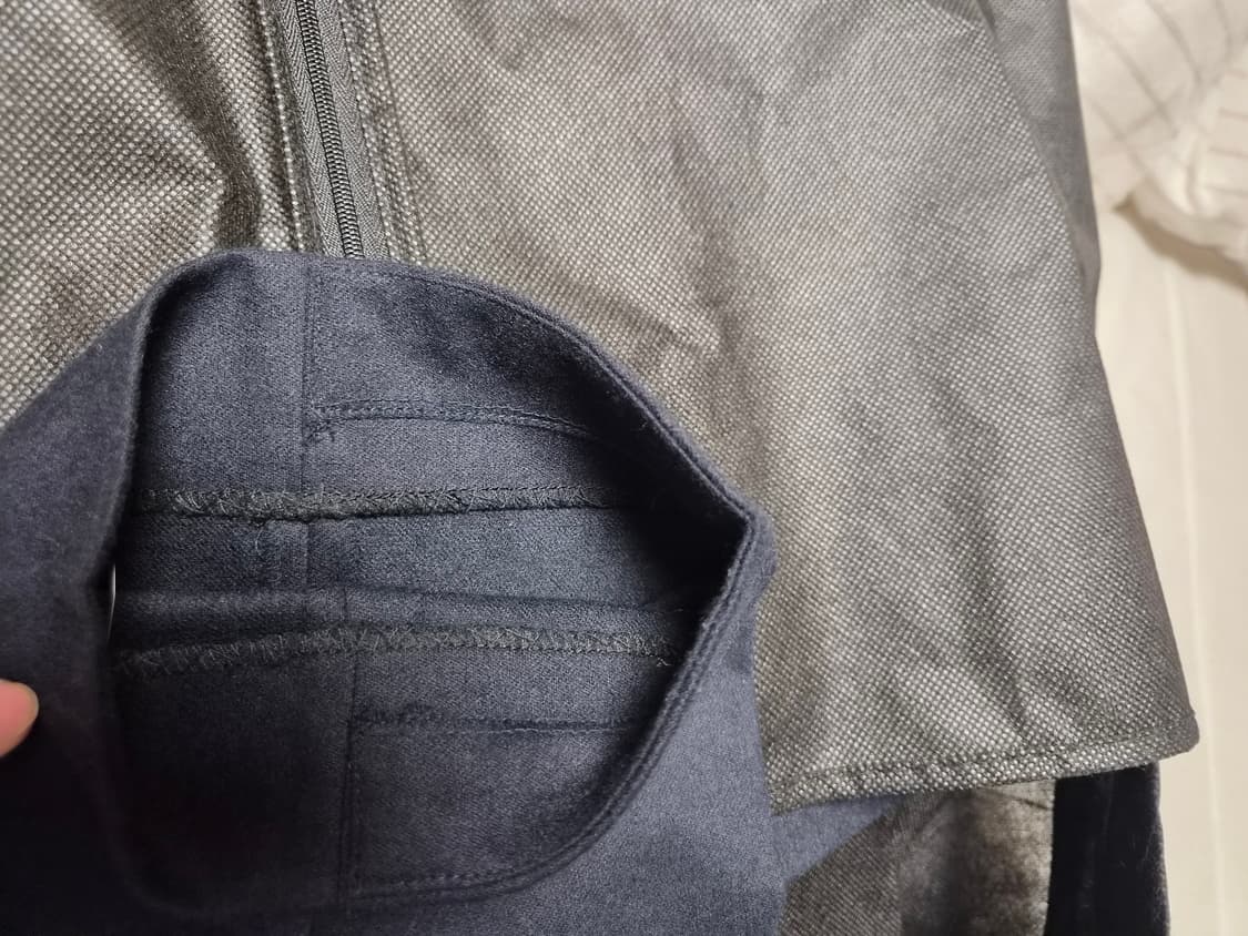 [새상품] 지이크 이태리원단 네이비 정장세트 103/86 상품이미지5