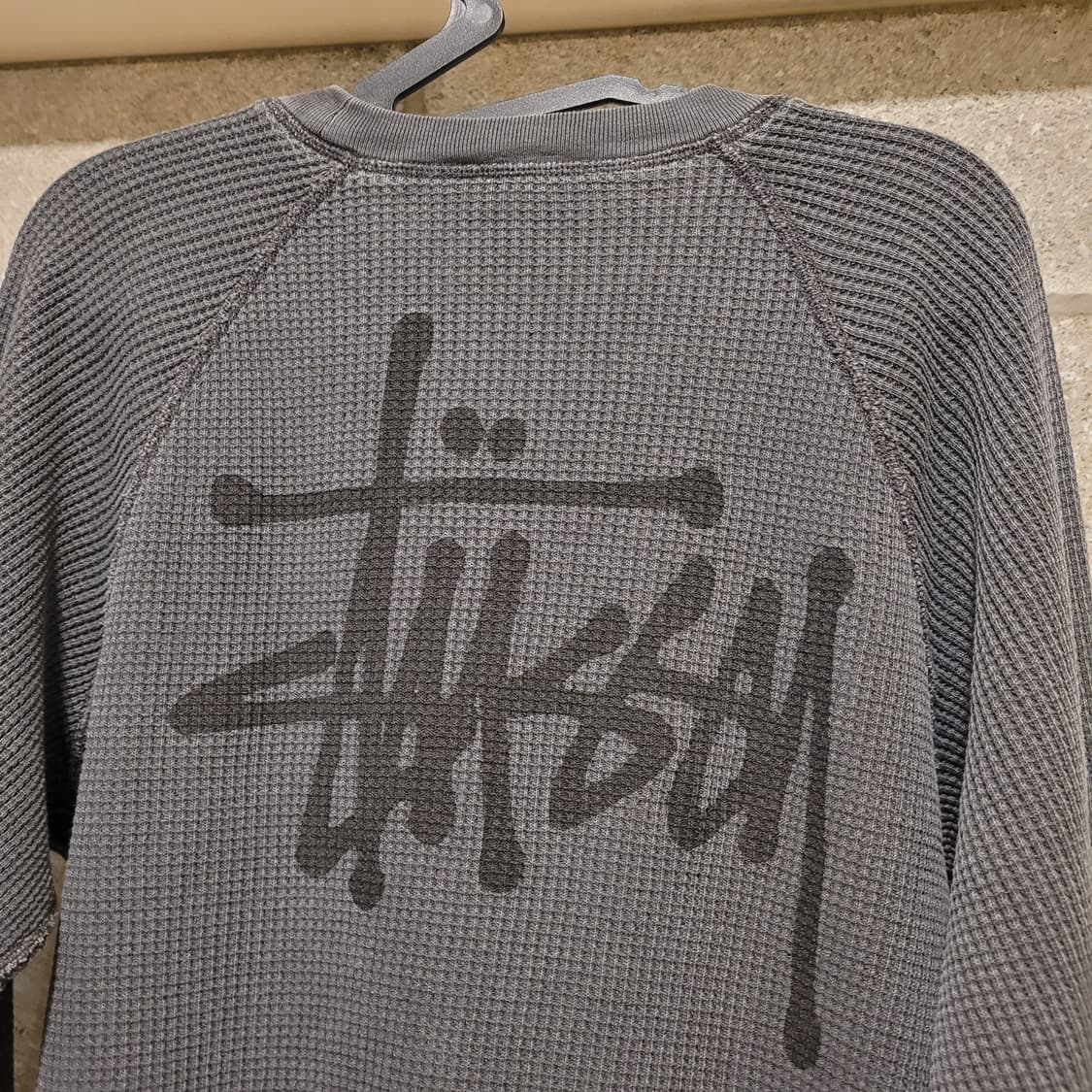 스투시 래글런 써멀 긴팔 M 상품이미지4