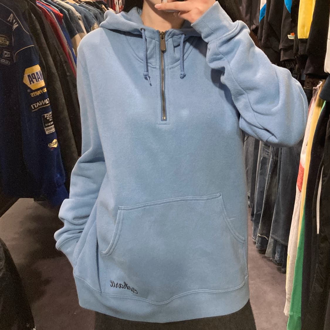 [IM] 칼하트 소라 반집업 후드티 상품이미지4