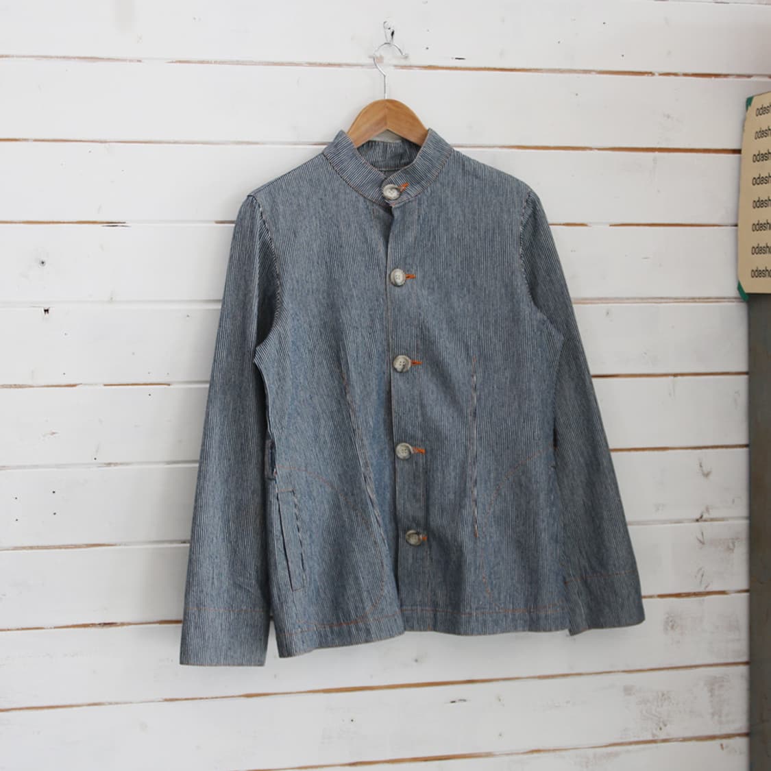 (착용컷) UTILITY 히코리 워크 자켓 (남성용 95-98) 상품이미지2