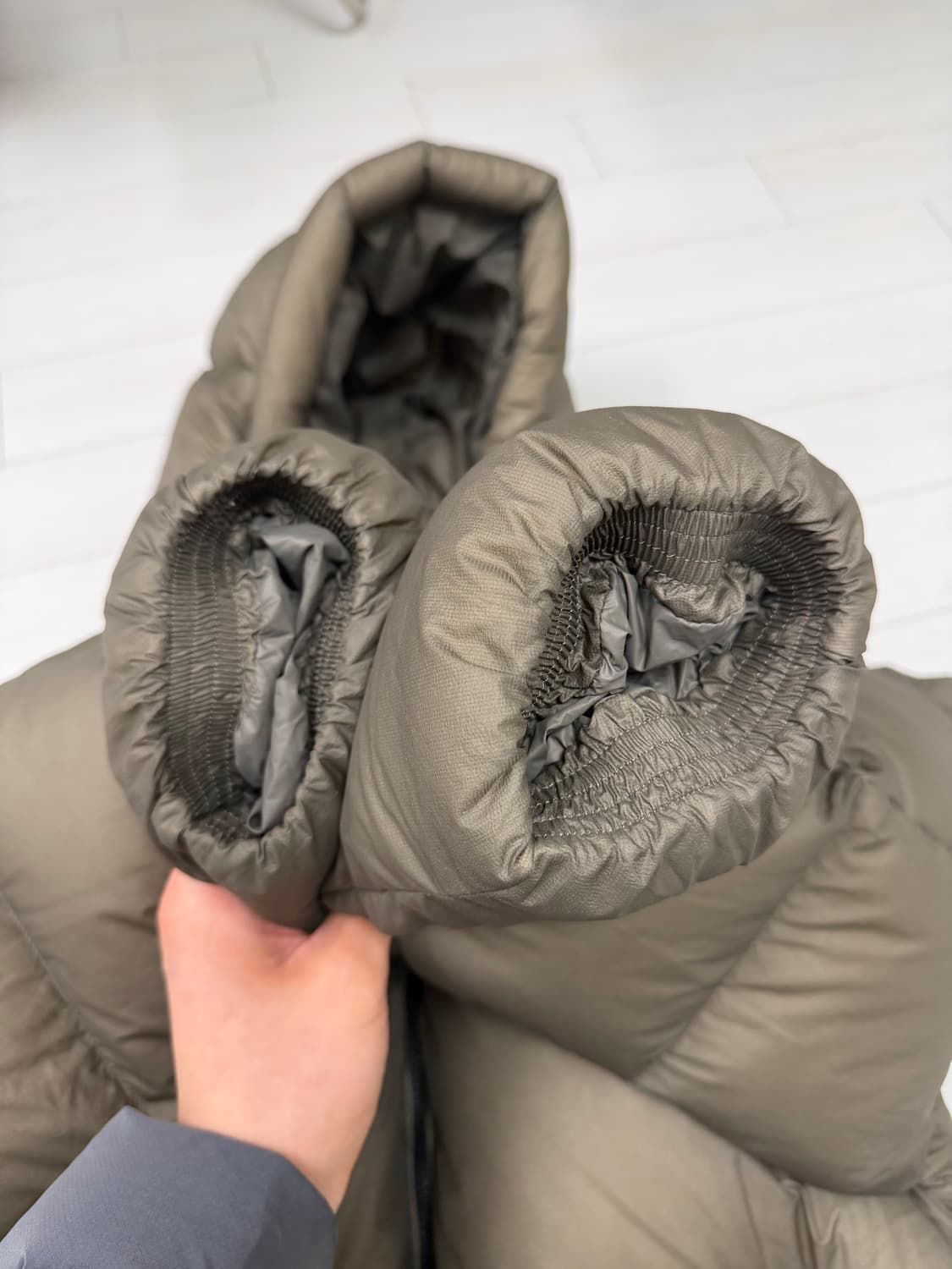 단톤 립스탑 패딩 L 사이즈 상품이미지2