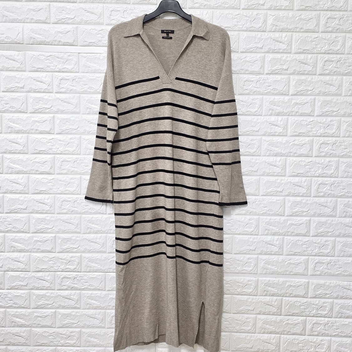 택포) 마시모두띠 니트 롱 원피스 L 상품이미지1