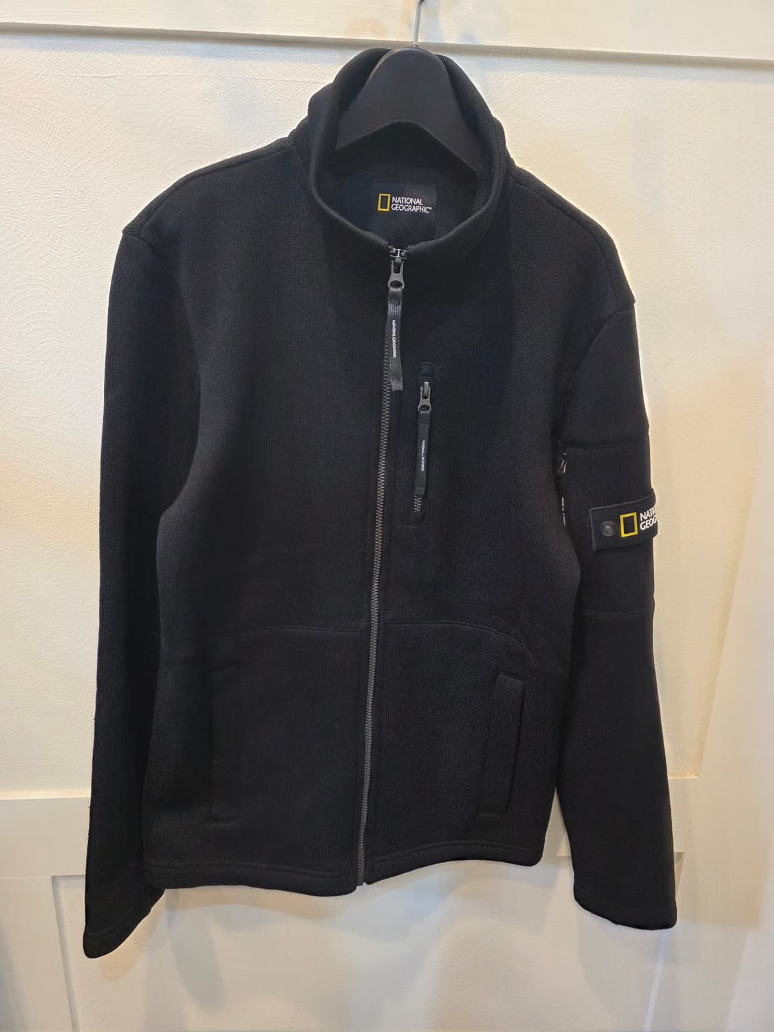 내셔널지오그래픽 몬타나 유니니트 집업 블랙  M 사이즈 상품이미지2