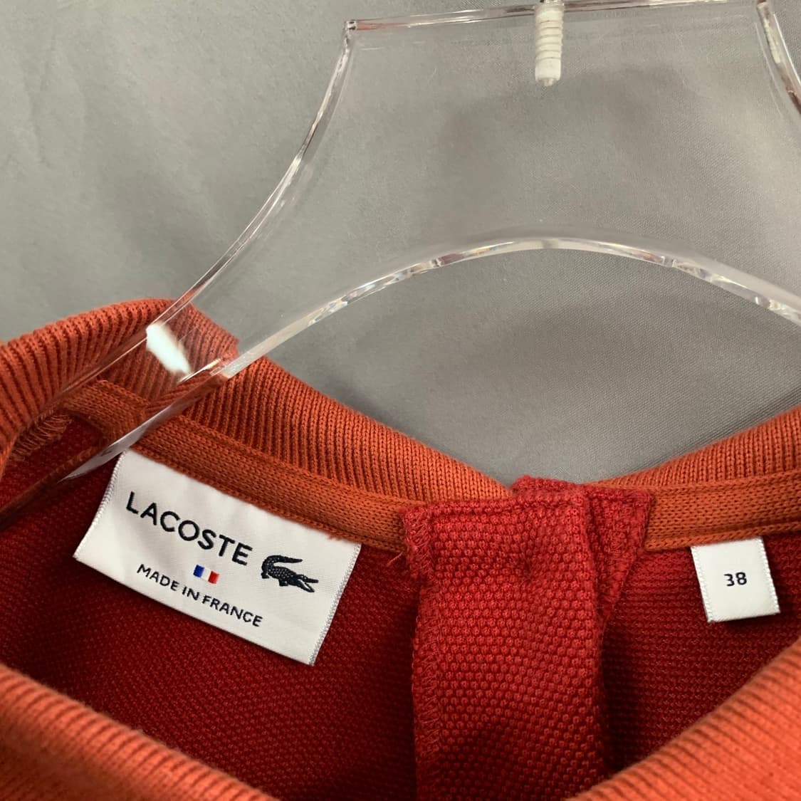 38 라코스테 프랑스 여성 자카드 PK 폴로 반팔 카라티 상품이미지7