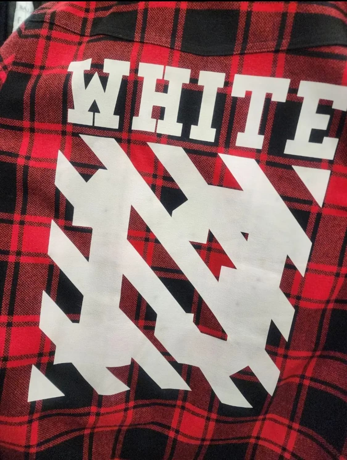 [100]오프화이트 13브러쉬 플란넬 체크 셔츠 상품이미지5