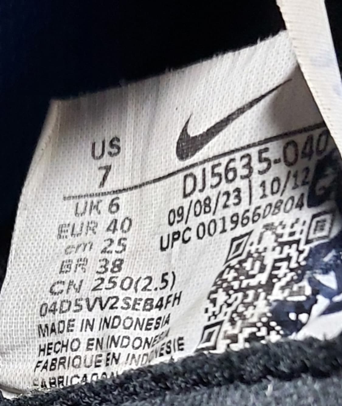 나이키 줌 머큐리얼 베이퍼 15 아카데미 TF 풋살화 (250mm)

 상품이미지7