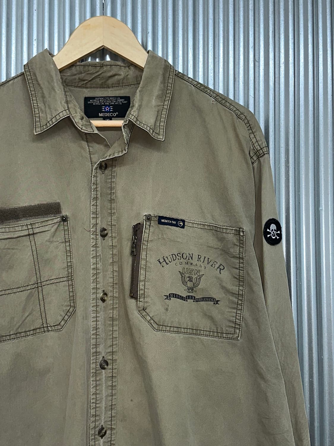 (2XL)메데코 MEDECO 콜드기어 밀리터리 파카 워크셔츠 상품이미지3