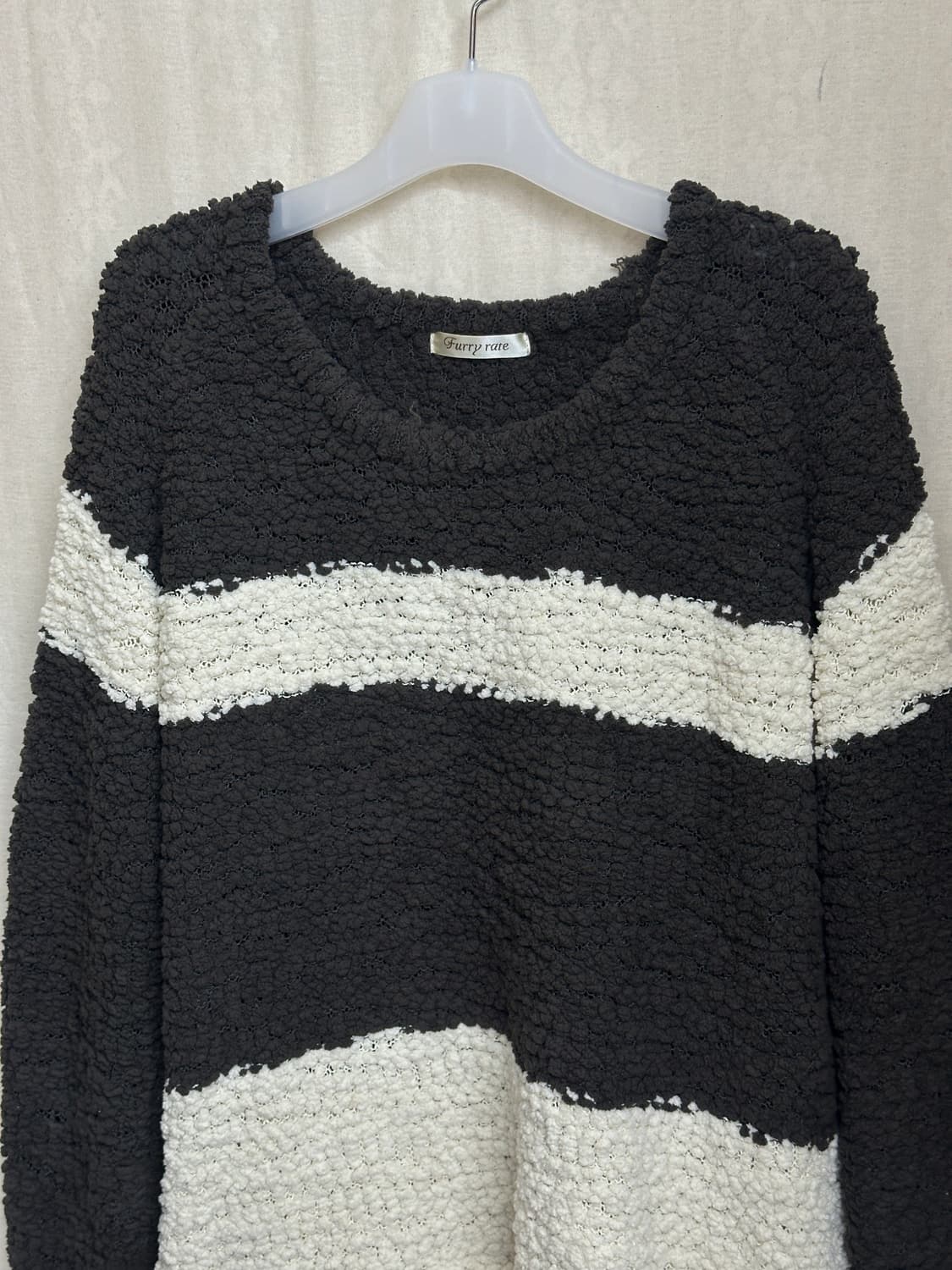 furry rate 수면사 뽀글 니트 상품이미지2