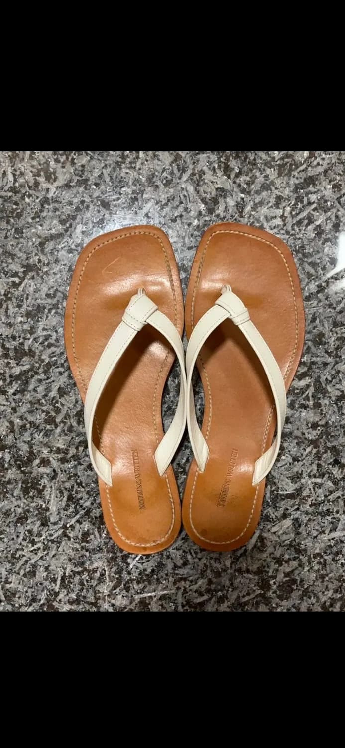 낫띵리튼 knotted leather slides 37(240) 상품이미지3