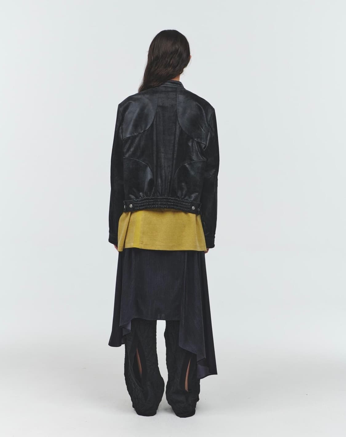 오들리워크샵 Leather Quad Jacket 상품이미지2