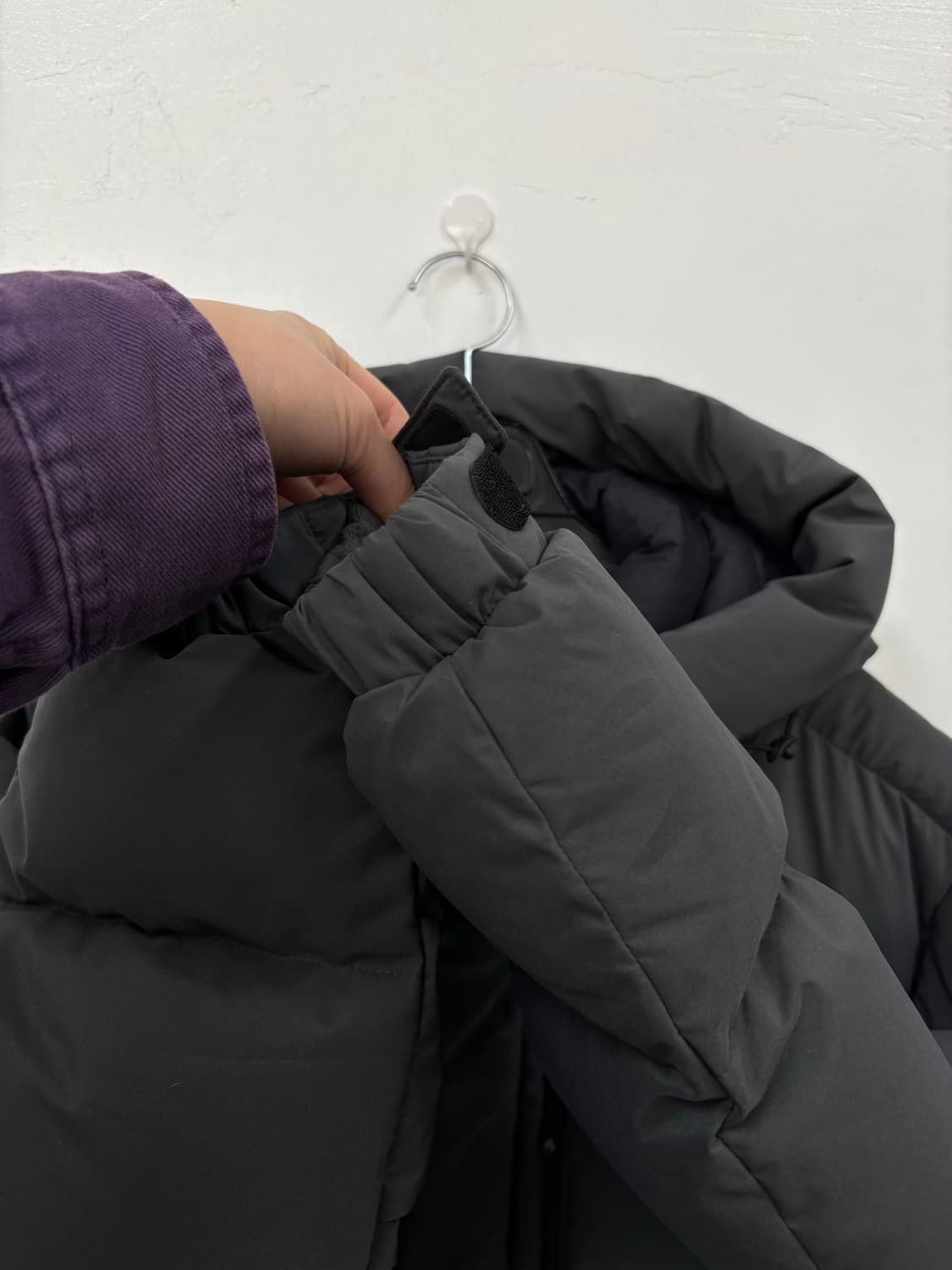 몽벨 다운 롱패딩 상품이미지4