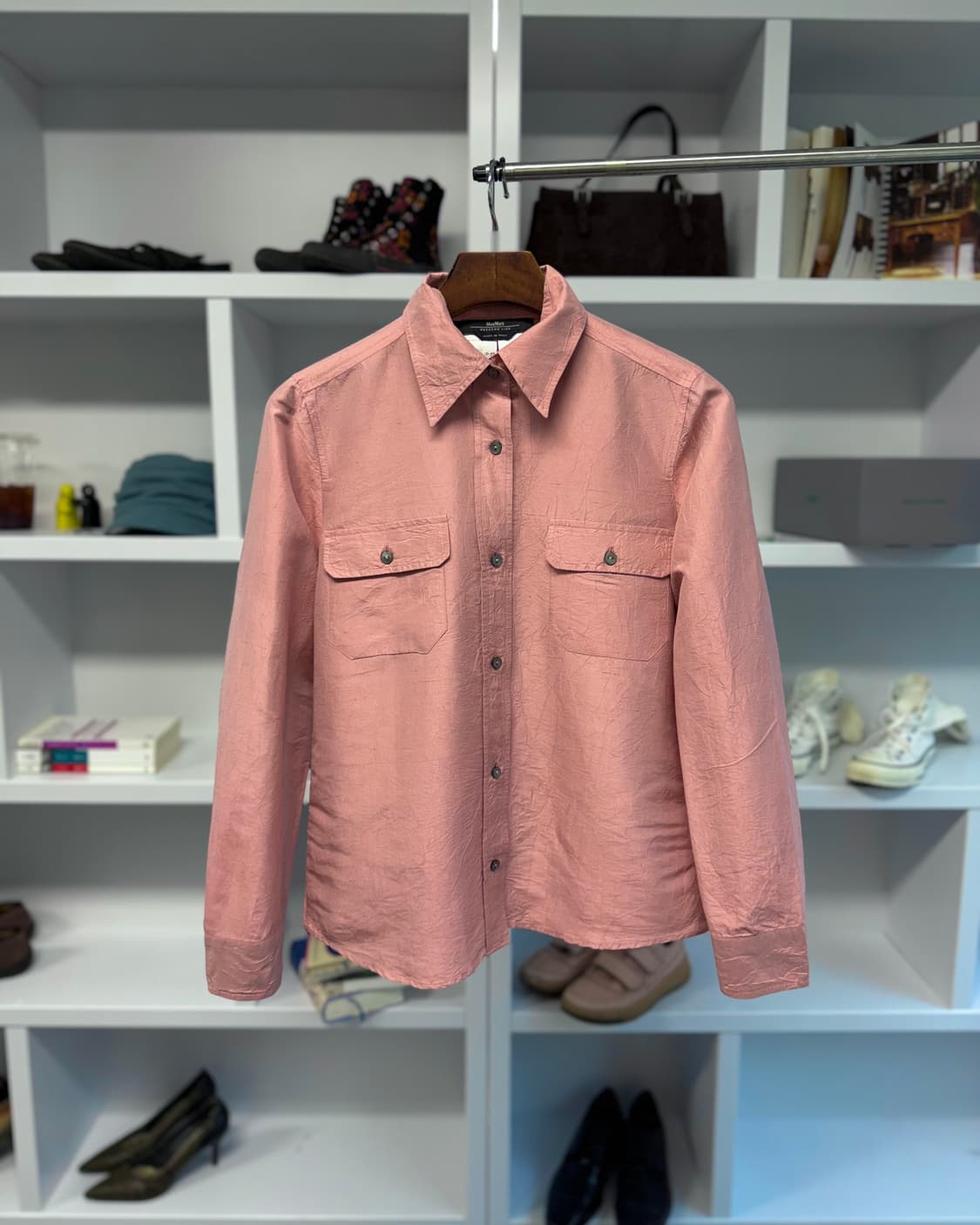 maxmara weekend 실크 셔츠 상품이미지1