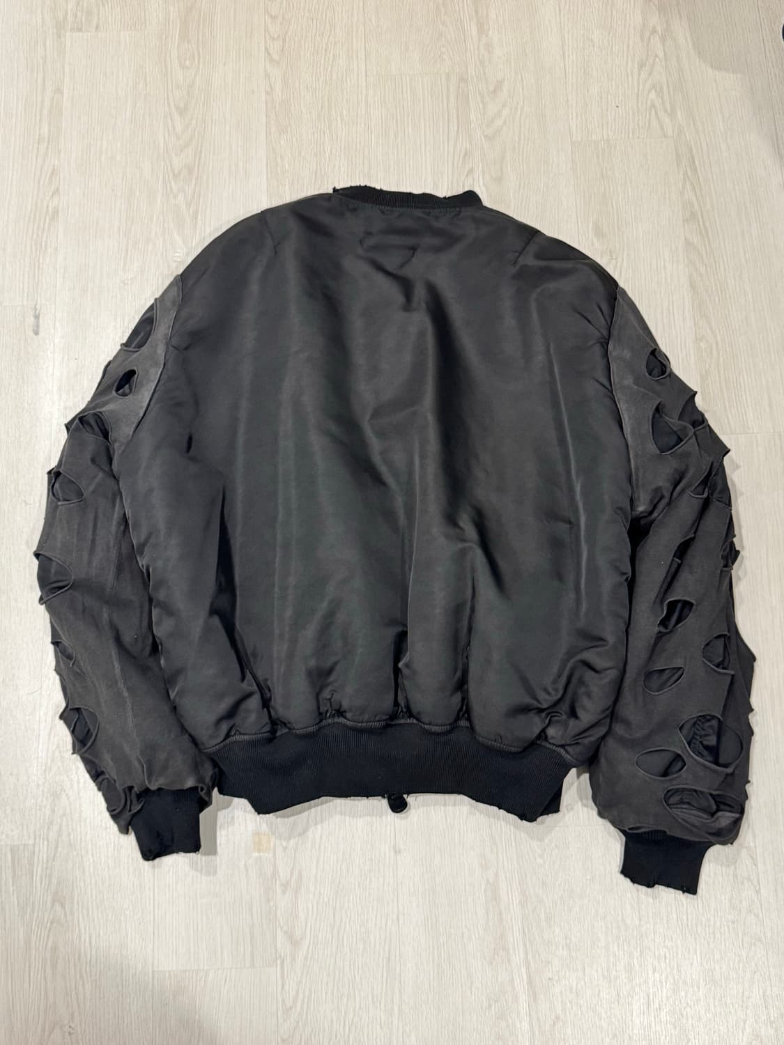 (2) 알렉산더 디제노바 더블 레이어 봄버 블랙 상품이미지3