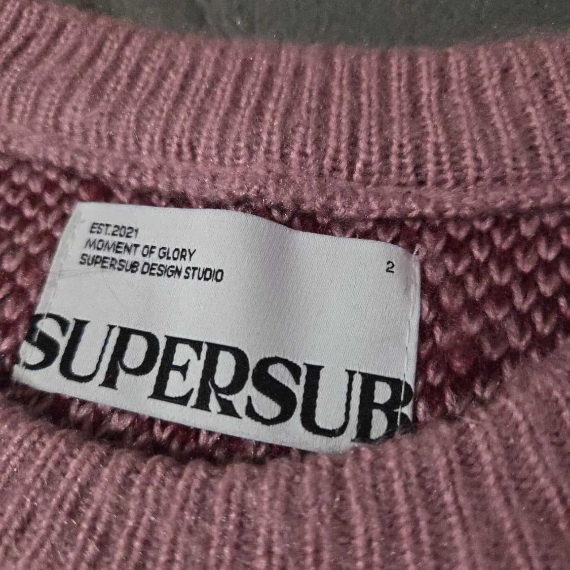 슈퍼서브 썬더 브러쉬드 헤어리 니트 2 상품이미지8