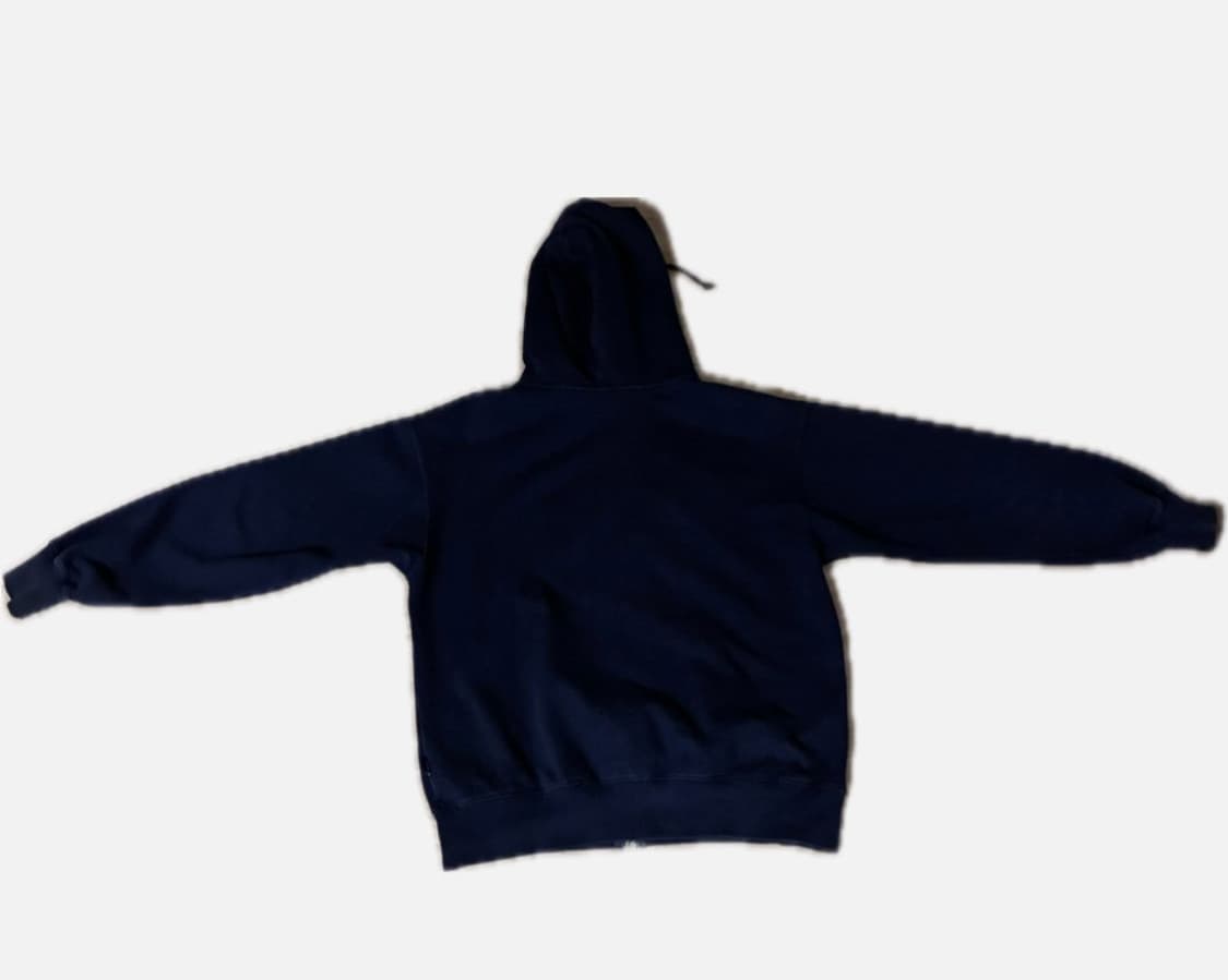 예일 네이비 투웨이 후드집업 상품이미지2