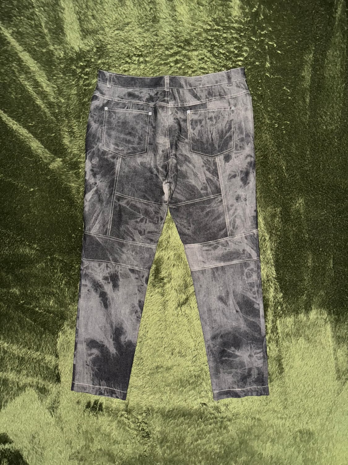 [XL] IISE 이세 가먼트 다잉 6 포켓 디테일 데님 팬츠 상품이미지8