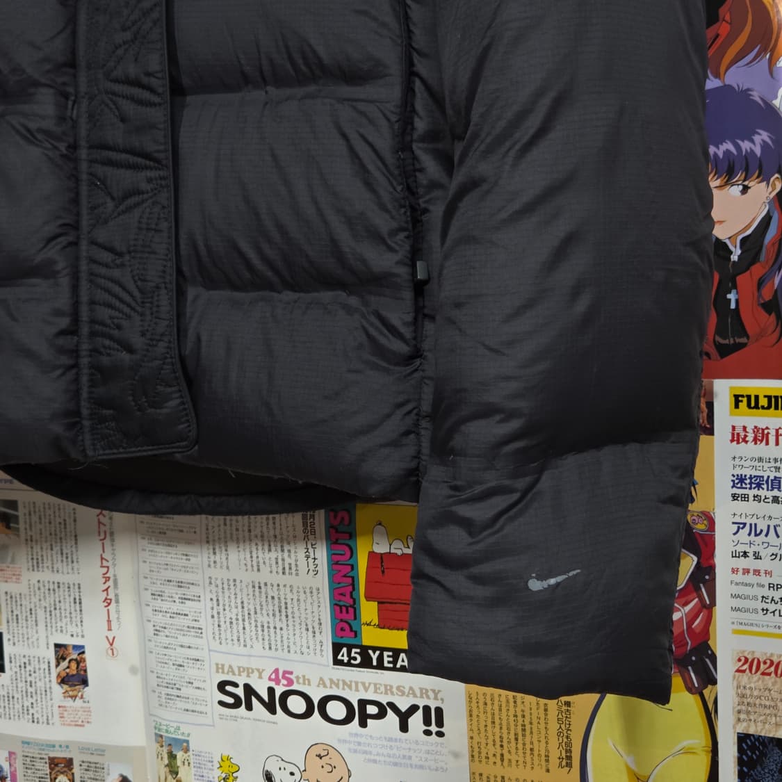 나이키 ACG 구스다운 퍼후드 블랙 패딩 상품이미지4