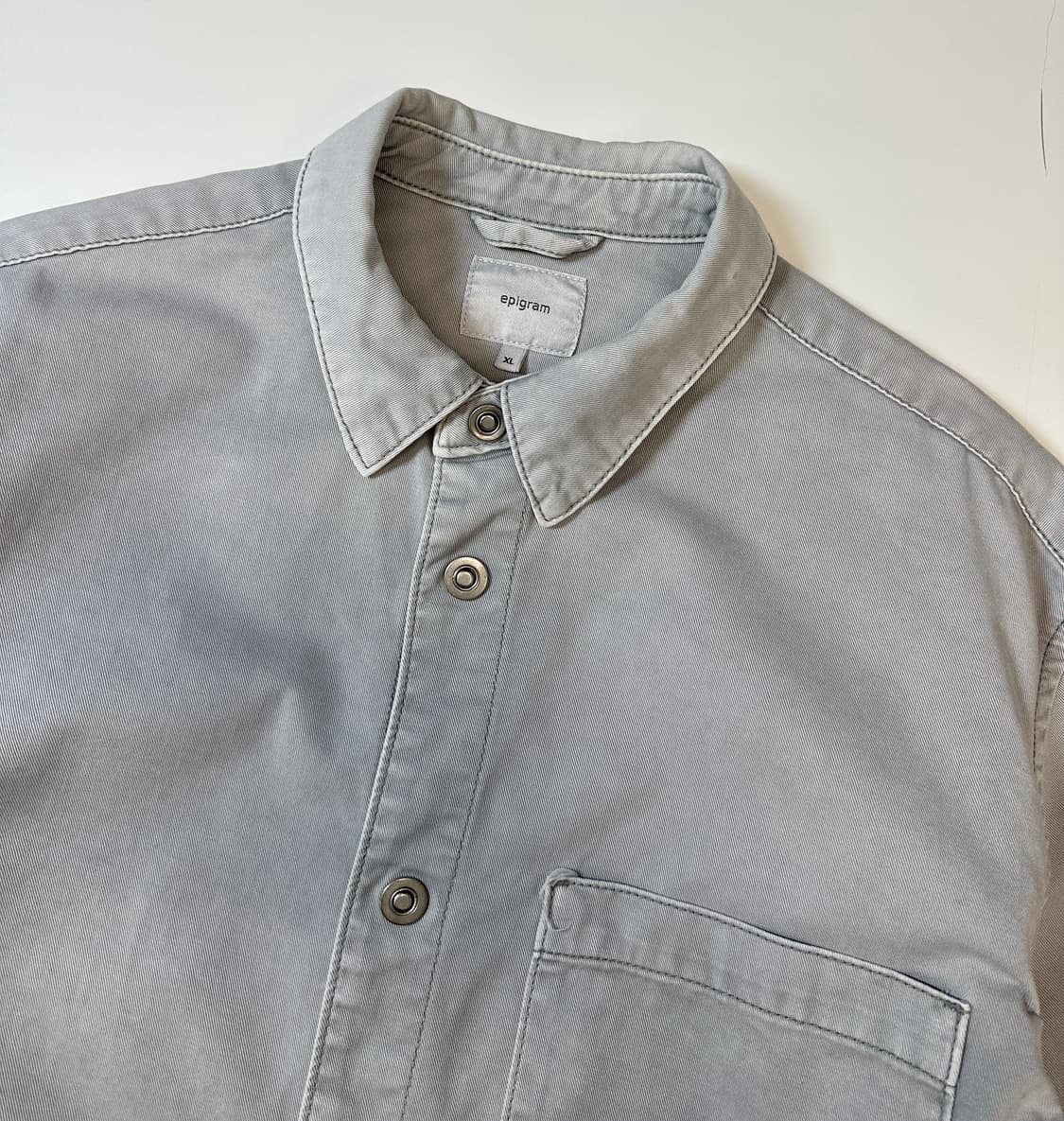 에피그램 다잉 피그먼트 셔츠자켓 상품이미지2