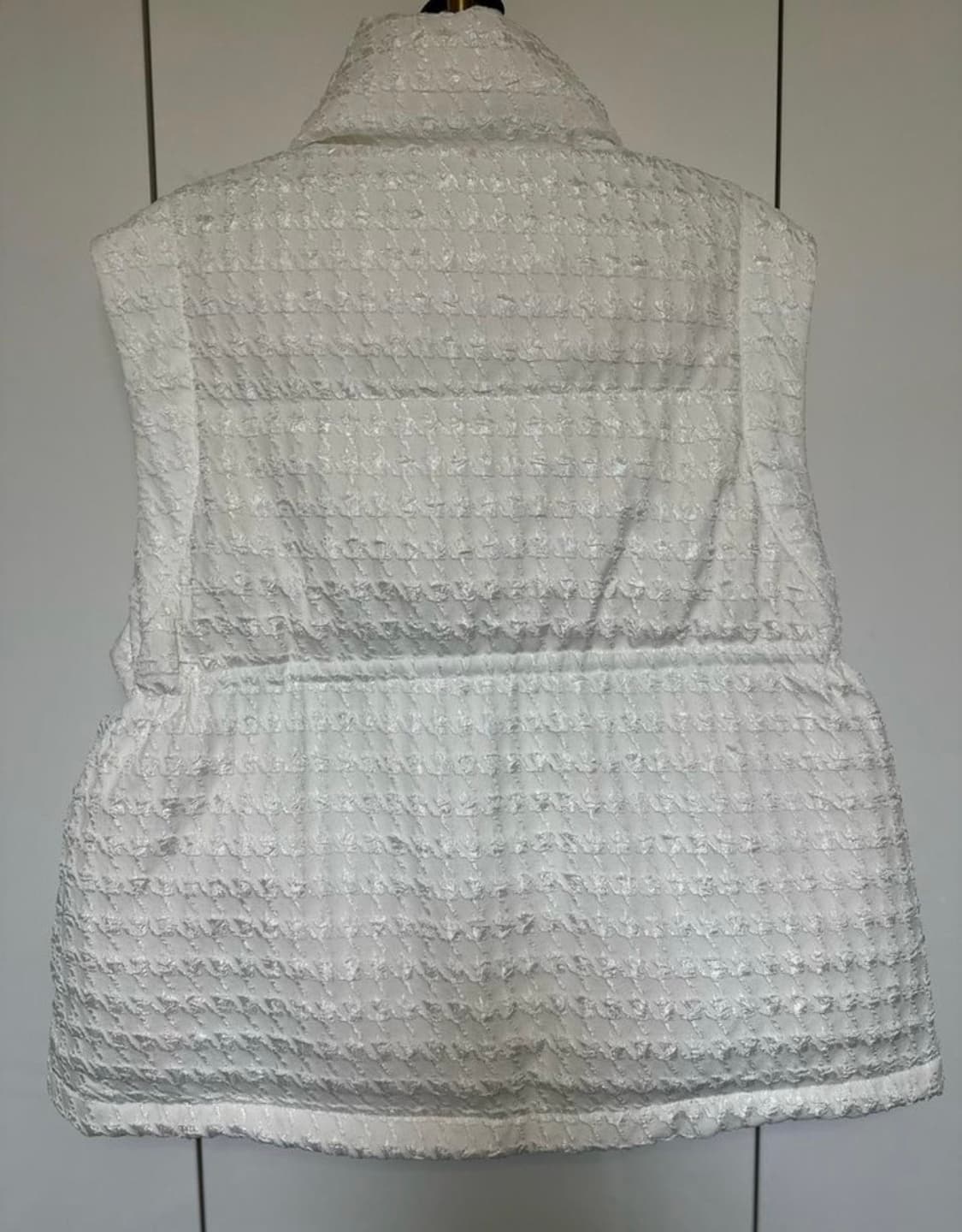 줄로그트위드 패딩 조끼 구스베스트 상품이미지7