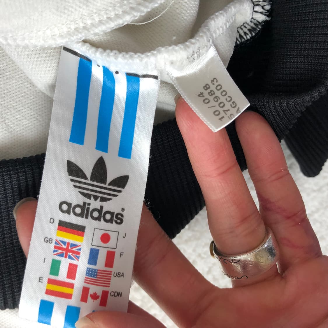 아디다스 베켄바우어 화이트 져지  상품이미지6