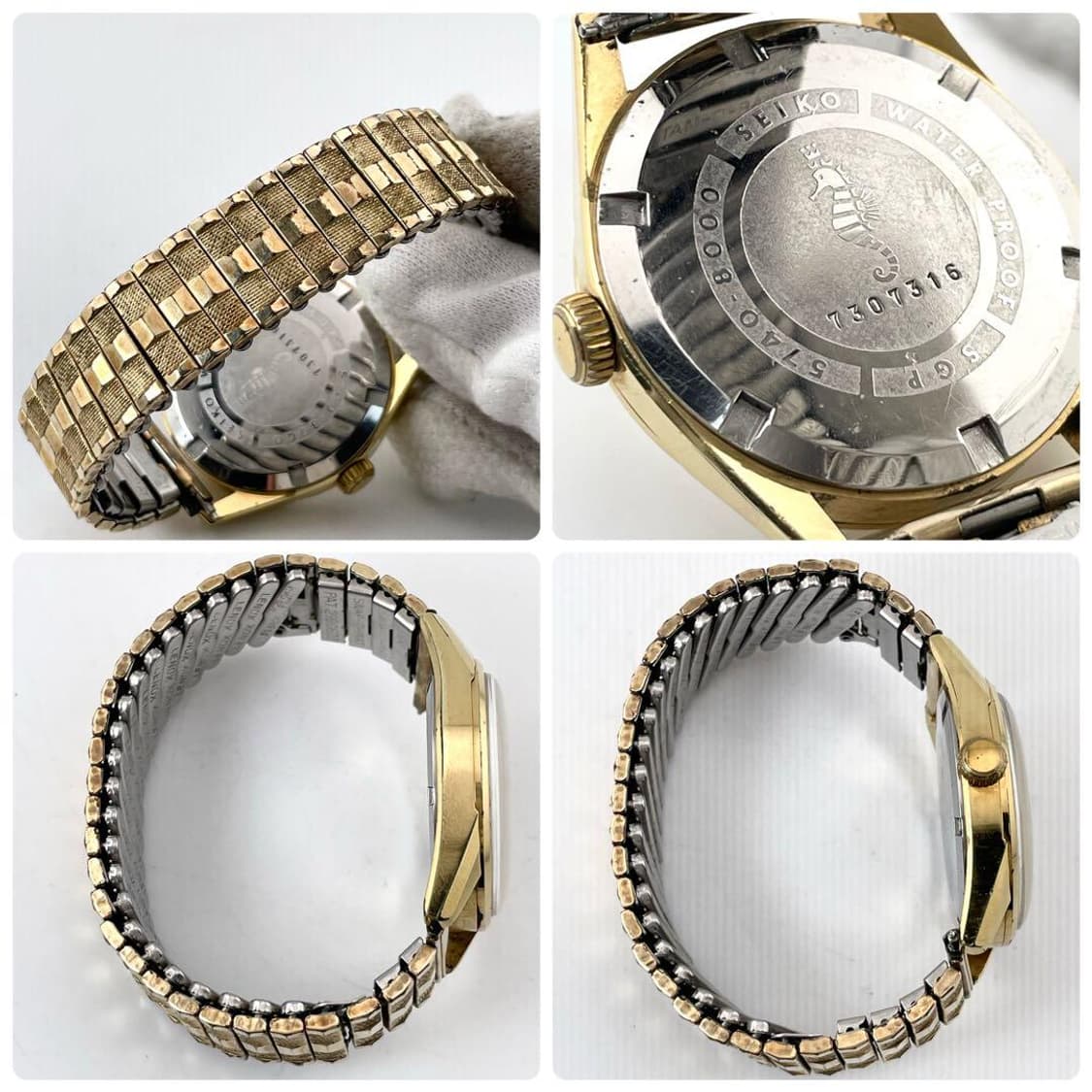 세이코 로드 마블 36000 하이비트 금장 상품이미지8