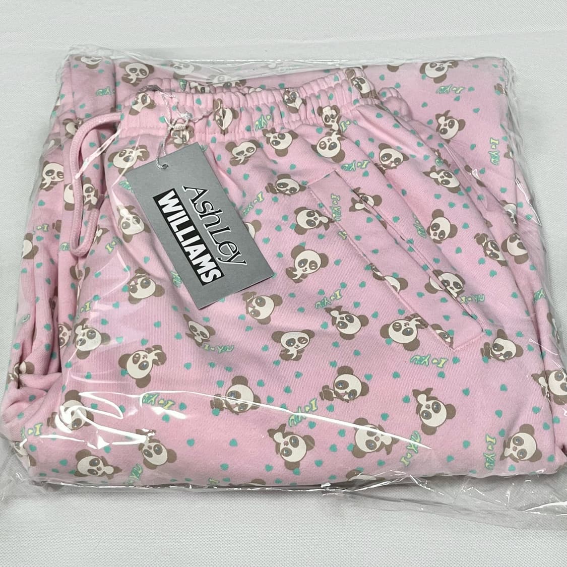 [M]애슐리 윌리엄스 26ss 판다 팬츠/핑크 상품이미지2