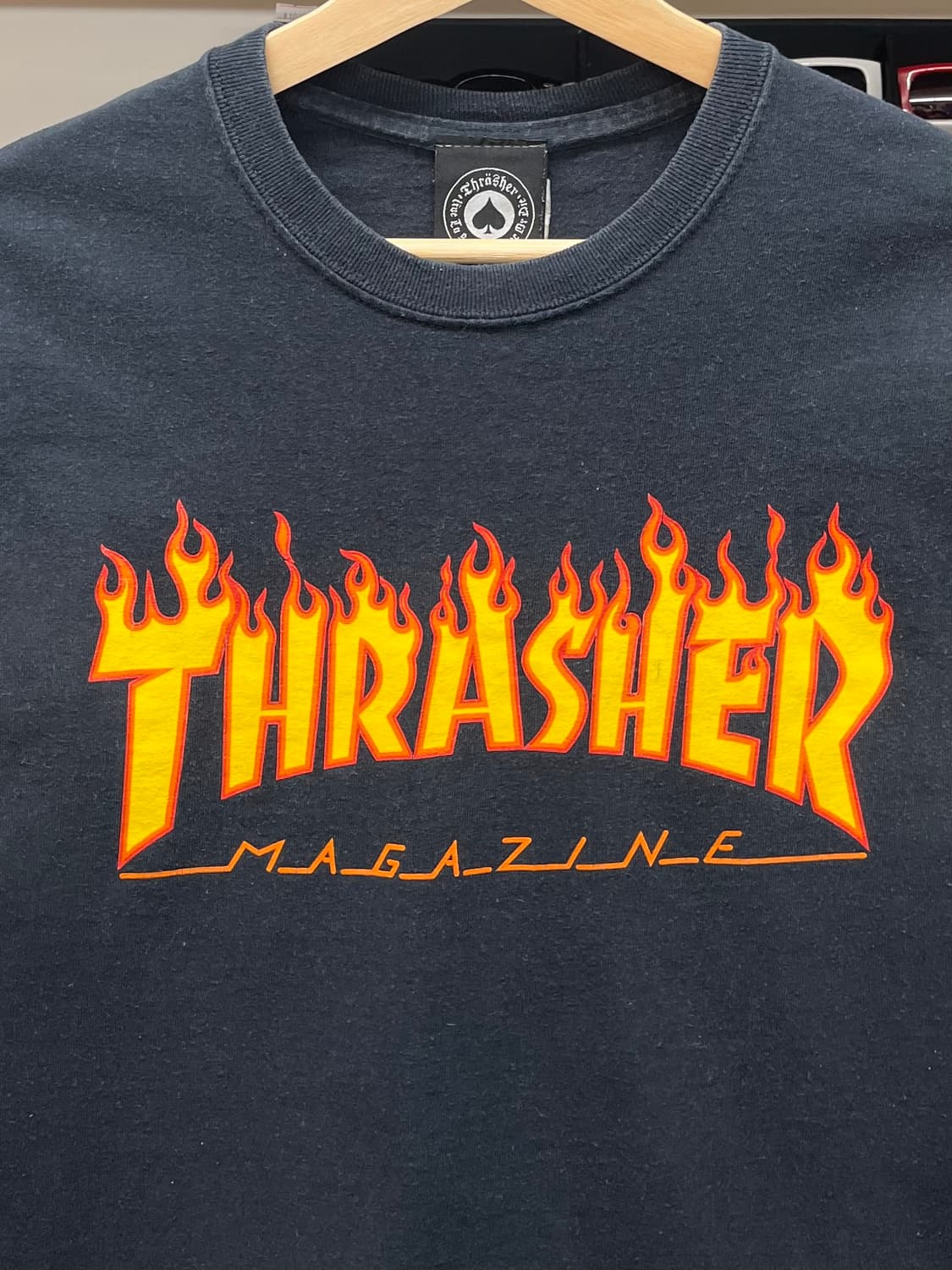 [90] 트레셔 플레임로고 반팔티 상품이미지2