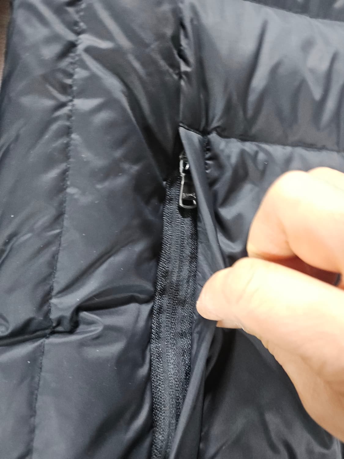 [Lonsdale] 론즈데일 블랙 경량 패딩 점퍼  110 상품이미지4