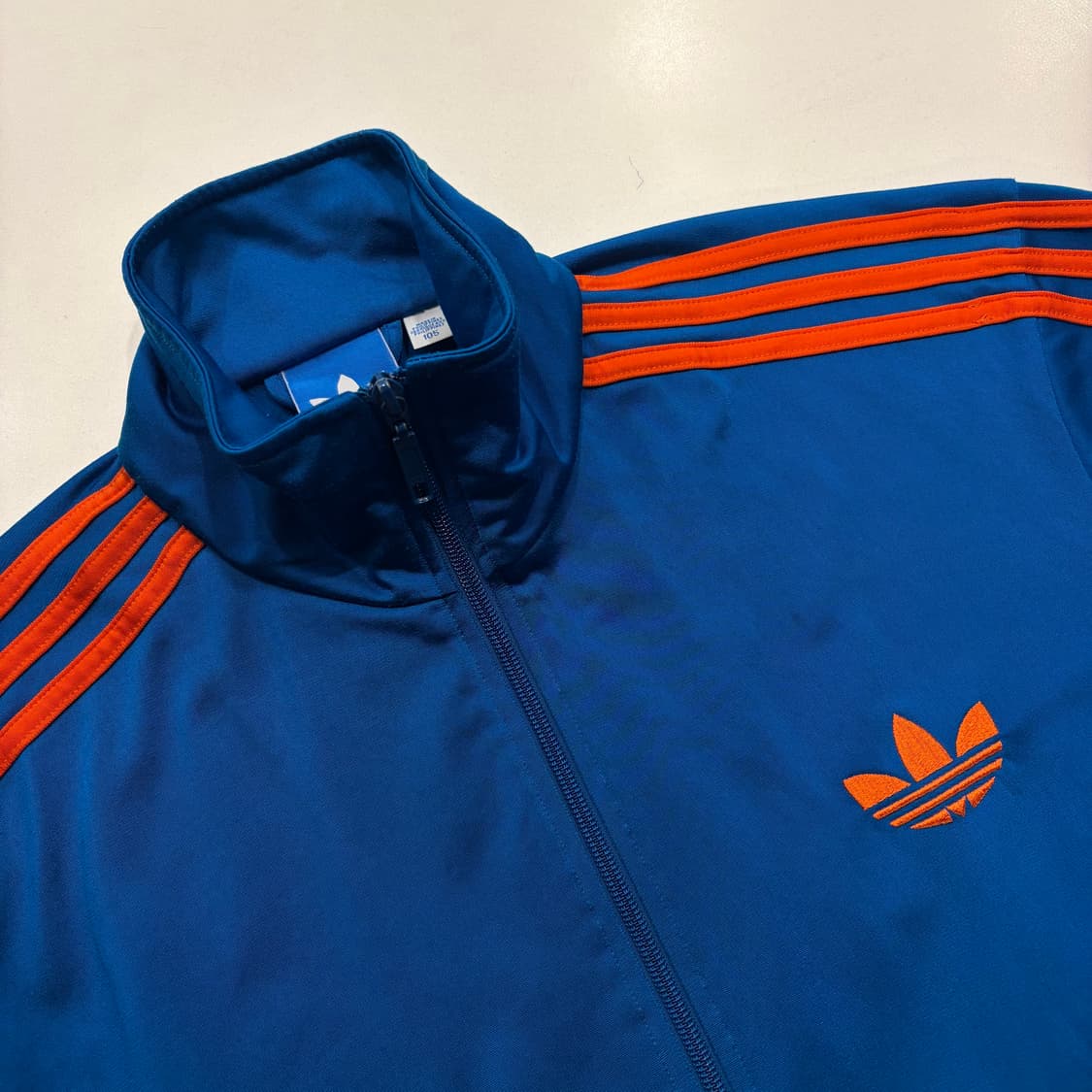 [105] 12s 아디다스 파이어버드 트랙탑 져지 블루/오렌지 D241 상품이미지3