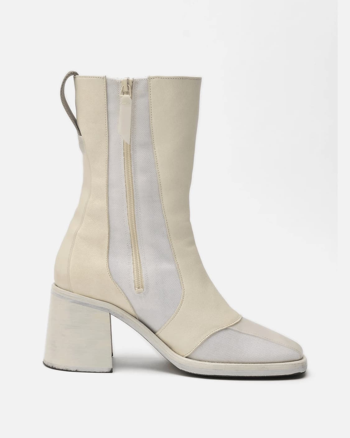 아워레가시 미드 샤프트 패널 부츠 화이트 37 미사용품 상품이미지3