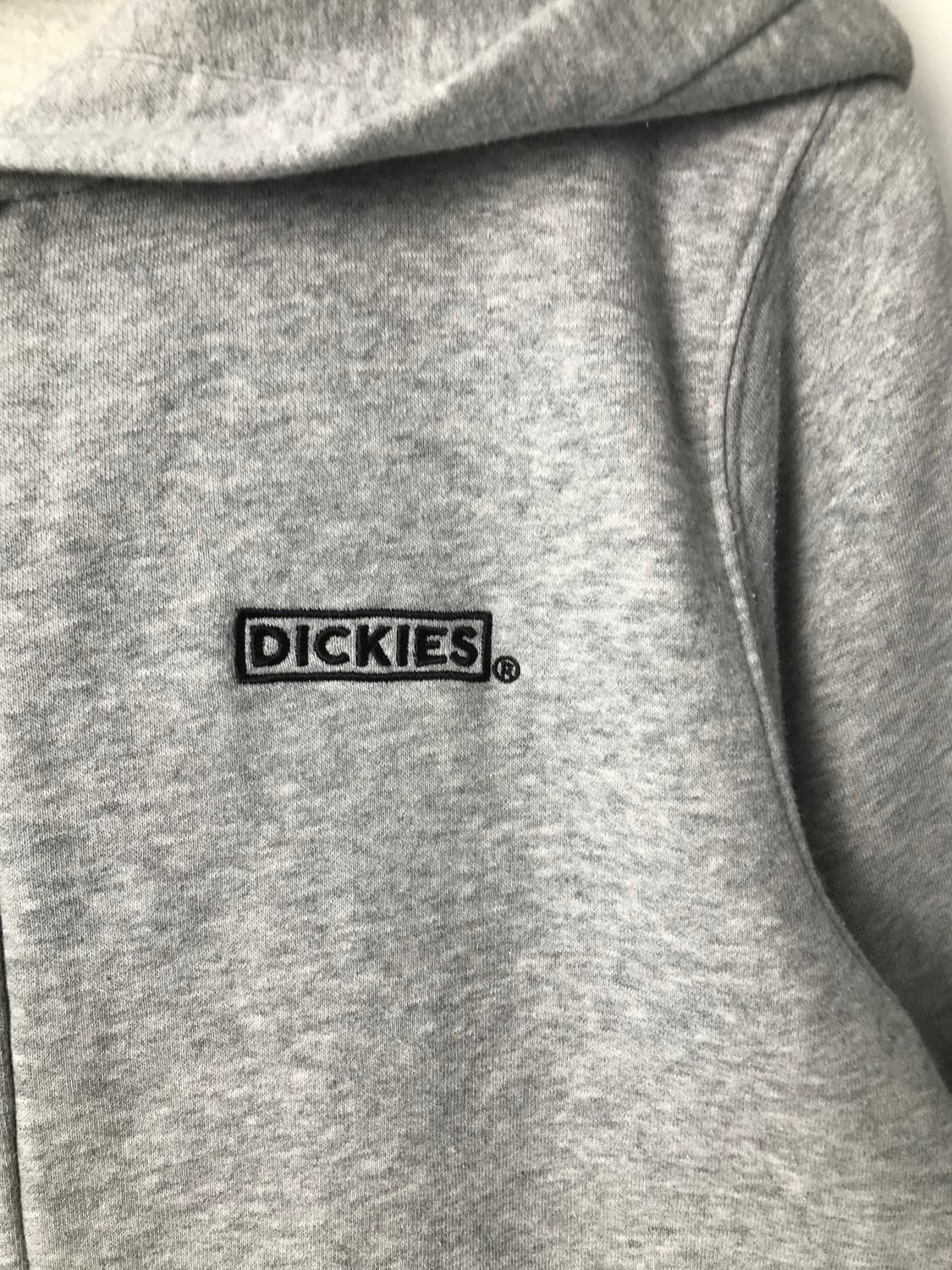 디키즈 백로고 그레이 후드집업 상품이미지5