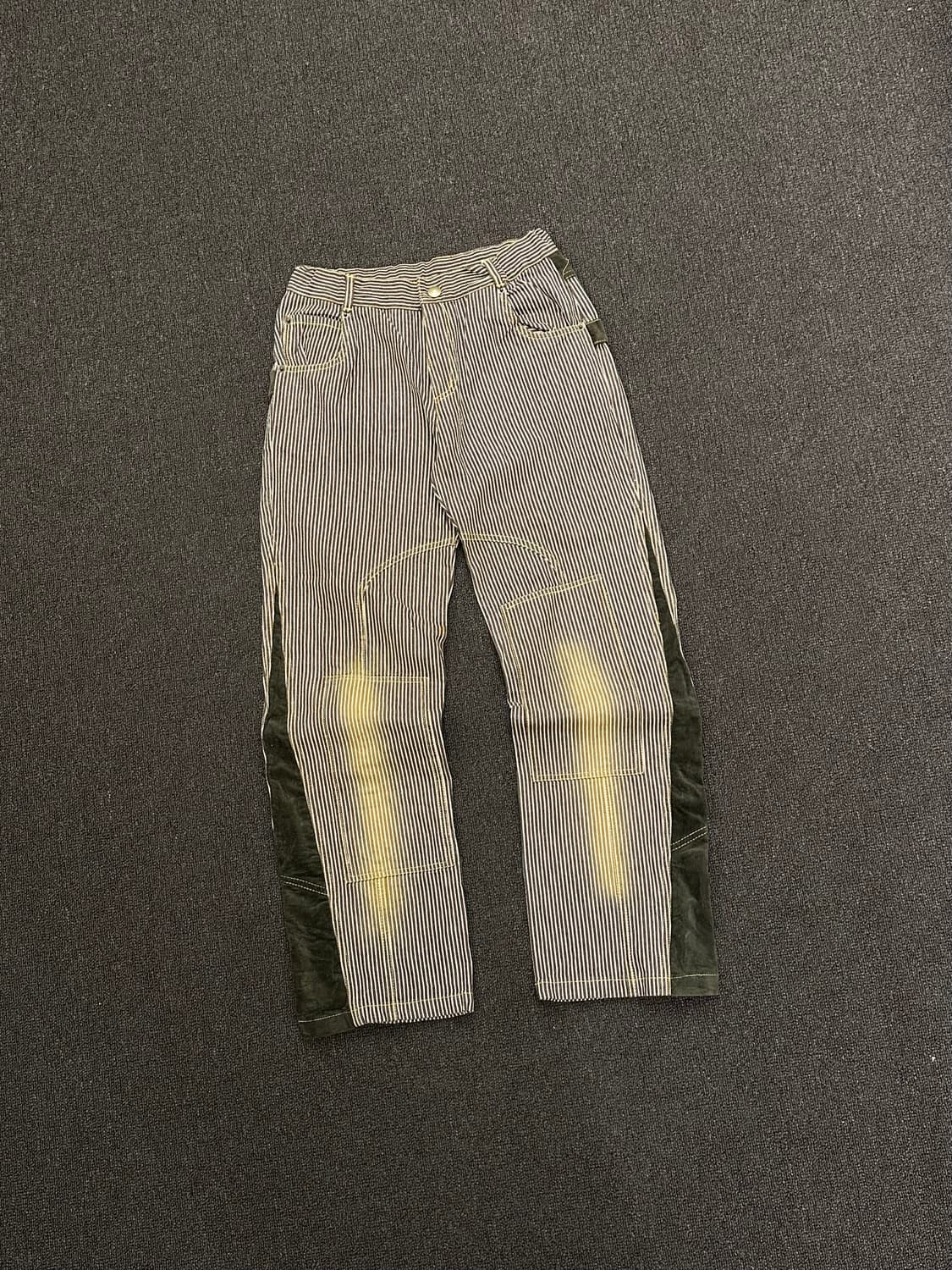 S)BLUEMOON LIVE 빈티지 스트라이프 팬츠 상품이미지1