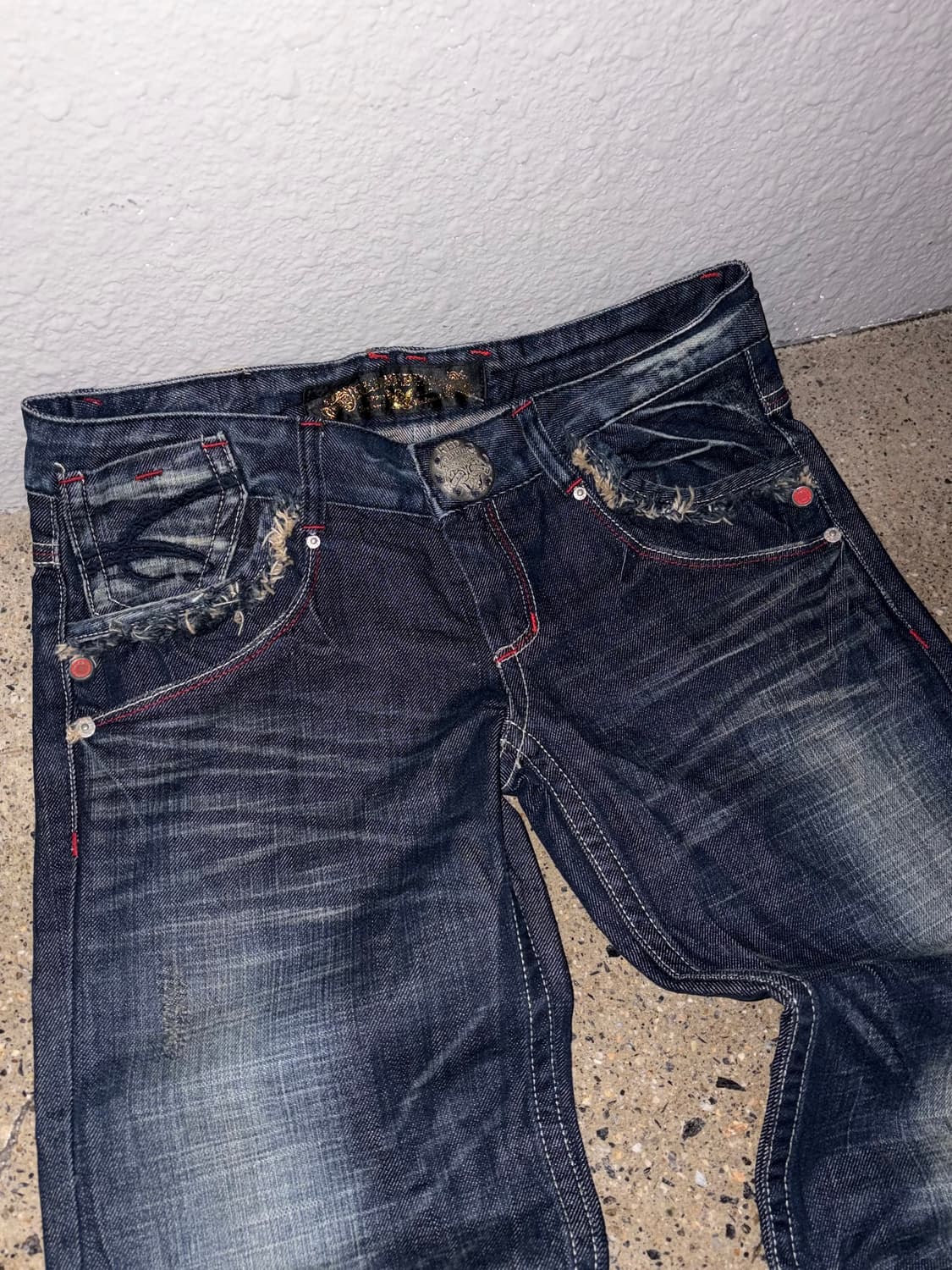 레드페퍼 세미부츠컷 데님팬츠 상품이미지5